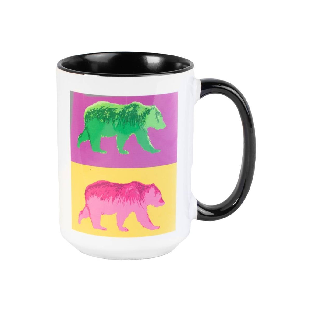 Coffee Mug - Pop Bear by Justin LeRose-White Mug-All The Good Things From BC-[best gift from bc cnada]-[best coffee mugs]-[perfect employee gift]-All The Good Things From BC