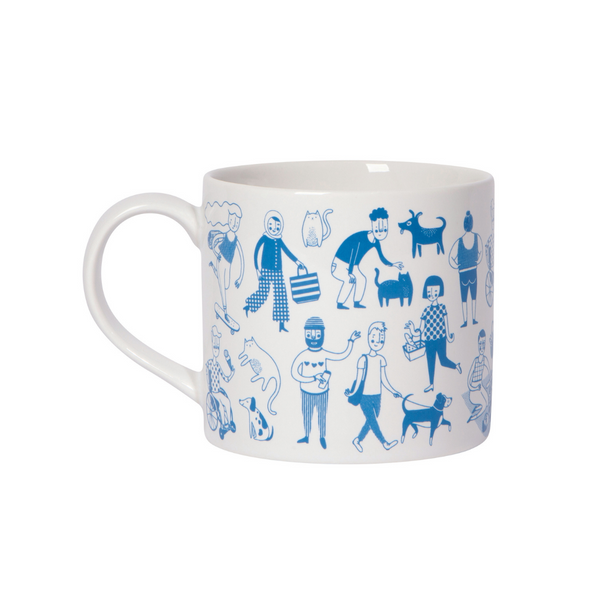Coffee Mug - Shop Local-White Mug-Danica Studio-[bc coffee mug]-[designed in bc]-[best bc coffee mug]-All The Good Things From BC