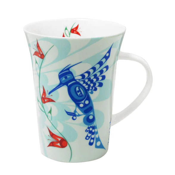 Coffee Mug - Love, Peace & Happiness by Francis Dick