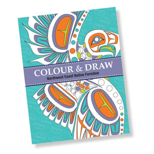coloring book northwest coast native formline art
