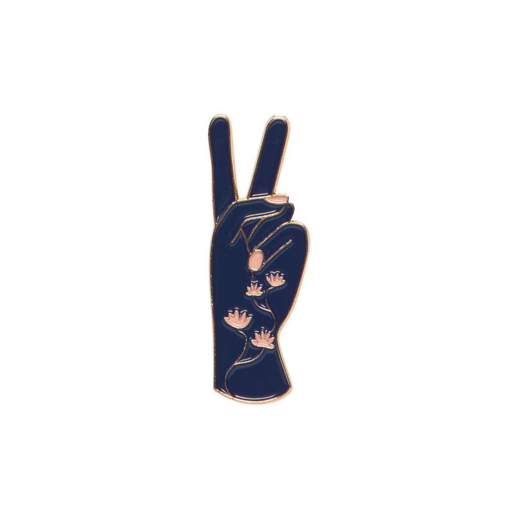 Enamel Pin - Show of Hands-Enamel Pin-Danica Studio-[authentic design]-[best gift idea for teenager]-[cool gift from canada]-All The Good Things From BC
