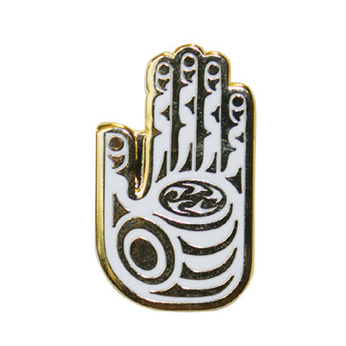 Enamel Pin - Healing Hand by Simone Diamond-Enamel Pin-Native Northwest-[authentic design]-[best gift idea for teenager]-[cool gift from canada]-All The Good Things From BC