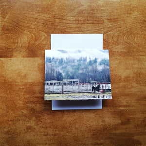 Greeting Card - Setting Out by Adela Beranek-Card-All The Good Things From BC-[printed in whistler bc]-[unique bc greeting cards]-[cards british columbia]-All The Good Things From BC