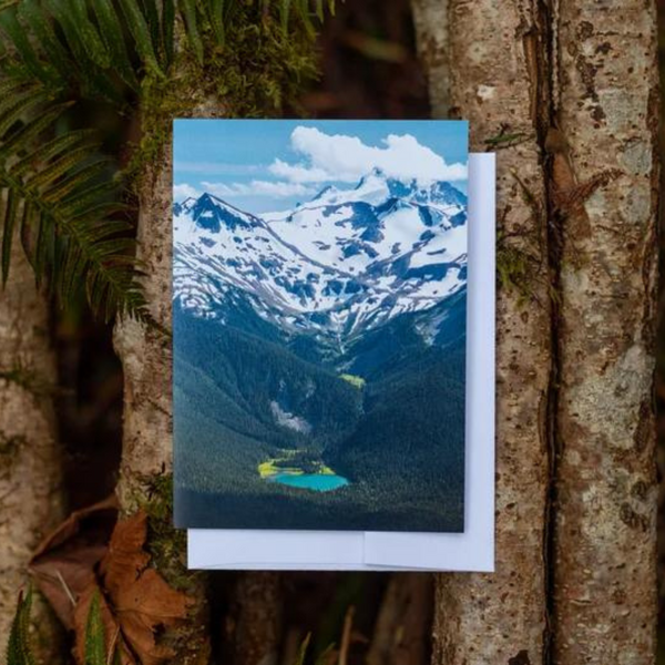 Greeting Card - Corrie Lake in Garibaldi Park by Kyle Graham-Card-Kyle Graham Photo-[made in bc]-[bc artist]-[bc nature photographer]-All The Good Things From BC