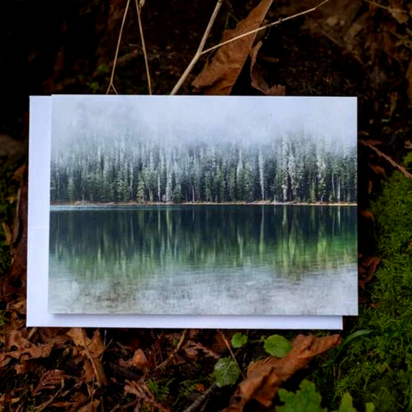 Greeting Card - Joffre Lakes BC by Kyle Graham-Card-Kyle Graham Photo-[made in bc]-[bc artist]-[bc nature photographer]-All The Good Things From BC