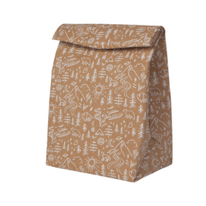 Insulated Paper Lunch Bag - Stay Wild
