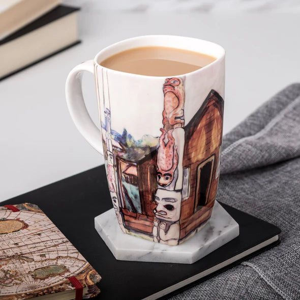 Coffee Mug - Kitseyucla by Emily Carr