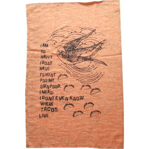 Kitchen Towel - Tacos-Kitchen Towel-Kindred Coast-[made in canada]-[made in bc]-[good local gift]-All The Good Things From BC