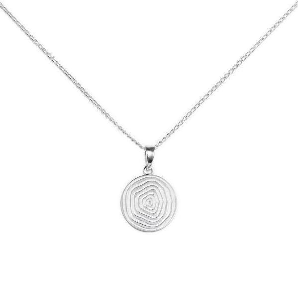 Silver Necklace with Charm - Life by Treeline Collective-Necklaces-Treeline Collective-[beautiful silver jewerly for women]-[925 sterling silver]-[best gift for her designed in canada]-All The Good Things From BC