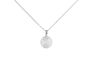 Silver Necklace with Charm - Life by Treeline Collective-Necklaces-Treeline Collective-[beautiful silver jewerly for women]-[925 sterling silver]-[best gift for her designed in canada]-All The Good Things From BC