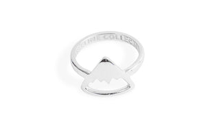 Silver Ring - Mountain by Treeline Collective-Rings-Treeline Collective-[beautiful silver jewerly for women]-[925 sterling silver]-[best gift for her designed in canada]-All The Good Things From BC