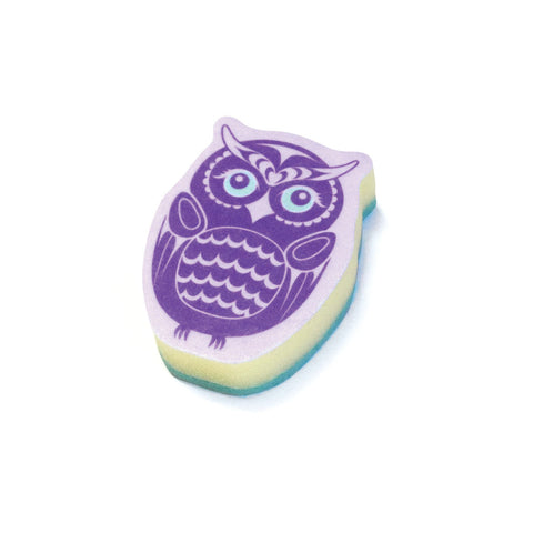 Sponge - Owl by Simone Diamon-Sponge-Native Northwest-[kids game]-[locally designed in bc]-[best gift for kids]-All The Good Things From BC