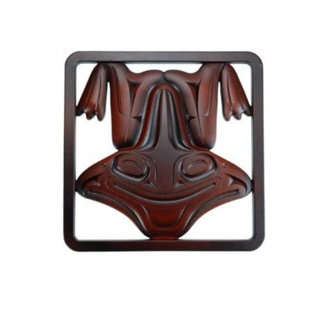 Trivet / Wall Decor - Frog by Kelly Robinson (Rosewood)