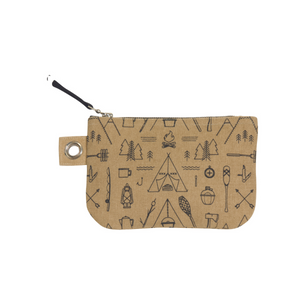 Zipper Pouch - Adventure Awaits (Small)-Pouch-Danica Studio-[designed in bc]-[zip pouch]-[best gift for organizers]-All The Good Things From BC