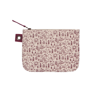Zipper Pouch - Stay Wild (Large)-Pouch-Danica Studio-[designed in bc]-[zip pouch]-[best gift for organizers]-All The Good Things From BC
