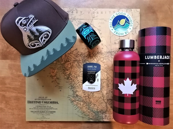 The Adventurer Gift Box by All The Good Things From BC-[box with gifts]-[gift box bc]-[gift box canada]-All The Good Things From BC