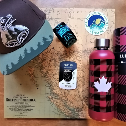 The Adventurer Gift Box by All The Good Things From BC-[box with gifts]-[gift box bc]-[gift box canada]-All The Good Things From BC
